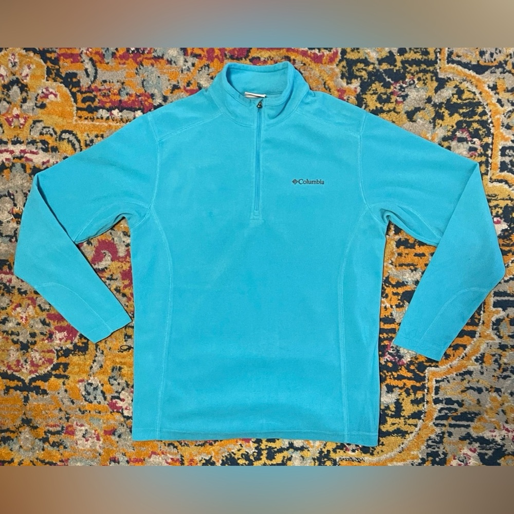 Women’s Columbia Fleece Jacket Teal Small